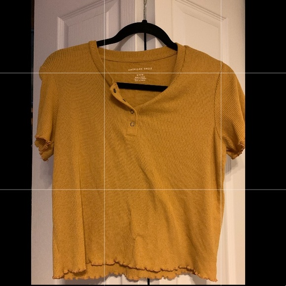 American Eagle yellow top - Picture 1 of 3